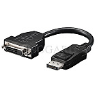 Goobay 69873 Displayport 1.2 / DVI-D (24+1) Adapter 20cm schwarz