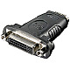 Goobay 60752 HDMI / DVI-I (24+5) Buchse Adapter schwarz