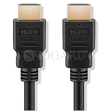 Goobay 31897 Standard High Speed HDMI 4K Kabel 15m schwarz