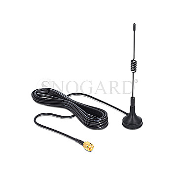 DeLOCK 88877 ISM Antenne SMA 433MHz 3dBi schwarz