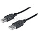 Manhattan 337779 USB 2.0 Kabel A Stecker -> USB 2.0 B Stecker 5m schwarz