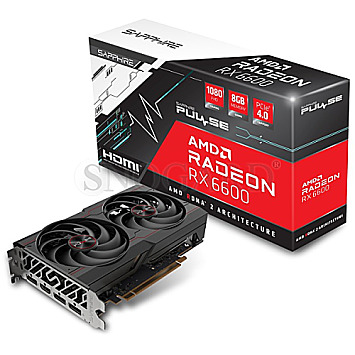 8GB Sapphire 11310-01-20G Pulse Radeon RX6600