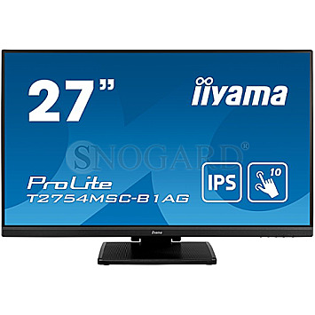 68.6cm (27") Iiyama ProLite T2754MSC-B1AG IPS Full-HD Multi Touch