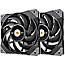 Thermaltake ToughFan 12 High Static Pressure Radiator Fan 120mm 2er Pac