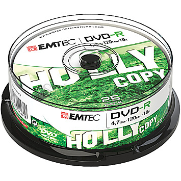 Emtec ECOVR472516CB DVD-R 4.7GB 16x 25er Spindel