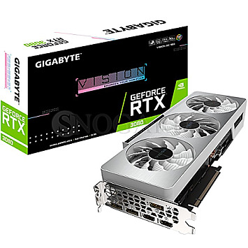 10GB Gigabyte GeForce RTX3080 Vision OC 10G Rev.2.0 LHR