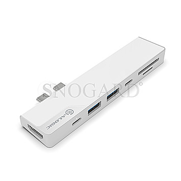 Alogic DockingStation Ultra MacBook Dock Nano to HDMI 4K/USB-C/USB3.0 silber