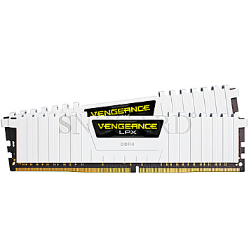 16GB Corsair CMK16GX4M2D3000C16W Vengeance LPX DDR4-3000 Kit white