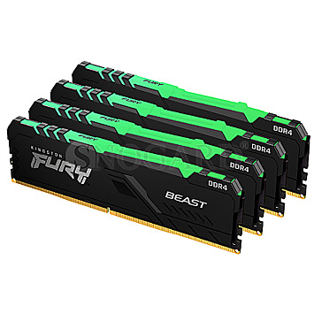 32GB Kingston KF436C17BBAK4/32 FURY Beast RGB DDR4-3600 Kit