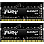 16GB Kingston KF432S20IBK2/16 FURY Impact SO-DIMM DDR4-3200 Kit schwarz