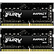 16GB Kingston KF432S20IBK2/16 FURY Impact SO-DIMM DDR4-3200 Kit schwarz