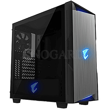 Gigabyte GB-AC300G AORUS C300 Glass RGB Black Edition