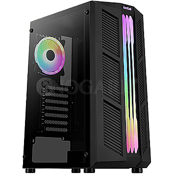 AeroCool Prime v2 Tempered Glass ARGB Black Edition