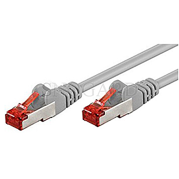 Goobay 93568 CAT6 S/FTP 50cm Patchkabel grau