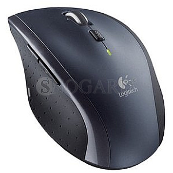 Logitech M705 Marathon Wireless Laser Mouse silber