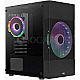 AeroCool Atomic Lite V1 Mini Tower 180mm RGB Window Black Edition