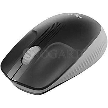 Logitech M190 Full-Size Wireless Mouse grau