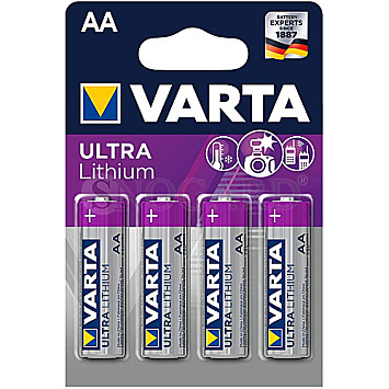 Varta Ultra Lithium Mignon AA 4er Pack