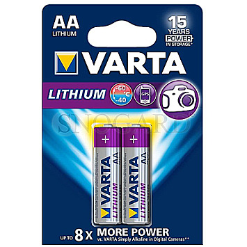 Varta Ultra Lithium Mignon AA 2er Pack