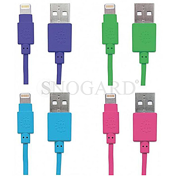Manhattan 394284 1x Lightning / USB 2.0 Typ-A Kabel iLynkPOP 1m