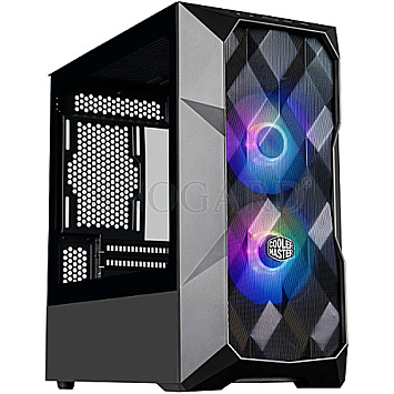 CoolerMaster MasterBox TD300 Mesh Windows RGB Black Edition