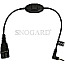 Jabra 8800-00-55 Adapterkabel QD/2.5mm Klinke 30cm schwarz