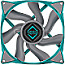 Iceberg Thermal IceGALE Xtra 140mm Case Fan Teal PWM