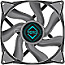 Iceberg Thermal IceGALE 140mm Case Fan Gray PWM