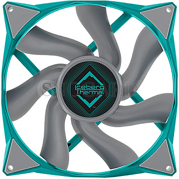 Iceberg Thermal IceGALE 140mm Case Fan Teal PWM