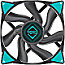 Iceberg Thermal IceGALE 140mm Case Fan Black PWM