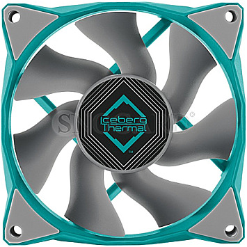 Iceberg Thermal IceGALE Xtra 80mm Case Fan Teal PWM