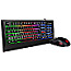 Tt eSPORTS Challenger Combo RGB Maus und Tastatur Set USB schwarz