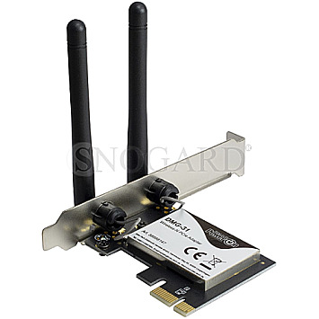 Inter-Tech 88888147 DMG-31 Wireless-N PCle Adapter 300Mbps retail