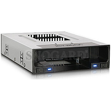 ICY DOCK MB795SP-B flexiDOCK 2.5/3.5" SAS/SATA HDD&SSD ->5.25" Hot Swap