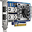 QNAP QXG-25G2SF-CX6 LAN-Adapter SFP28 PCIe 4.0 x8 Low Profile