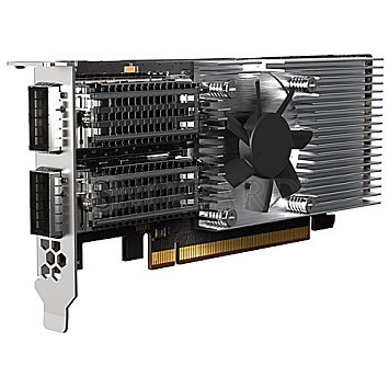 QNAP QXG-100G2SF-E810 Dual-Port QSFP28 100GbE PCIe Card Low Profile