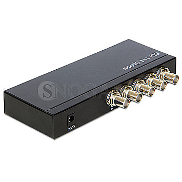 DeLOCK 93250 3G-SDI Splitter BNC 1 in -> 4 out schwarz