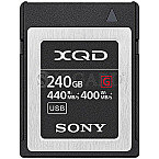 240GB Sony QDG240F G-Series R440/W400 XQD Card schwarz