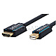 Clicktronic 70742 Casual Premium 4K Mini DisplayPort auf HDMI Kabel 1m aktiv