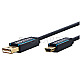 Clicktronic 70125 Casual Premium USB-A auf Mini USB-B 2.0 Adapterkabel 50cm blau