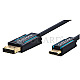Clicktronic 44931 Premium Casual USB-C auf Displayport 1.2 Adapterkabel 1m blau