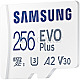 256GB Samsung EVO Plus 2021 R130 microSDXC UHS-I U3 A2 Class 10 V30 Kit
