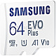 64GB Samsung EVO Plus 2021 R130 microSDXC UHS-I U1 A1 Class 10 V10 Kit