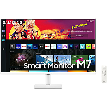81.3cm (32") Samsung Smart Monitor M7 S32BM701UU VA HDR10 4K Ultra HD WLAN BT