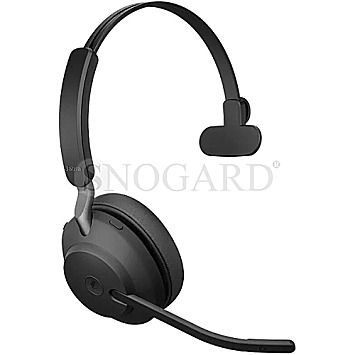 Jabra Evolve2 65 USB-A UC Mono Office Headset schwarz