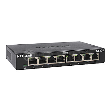 Netgear GS308-300PES GS300 Desktop Gigabit Switch 8-Port