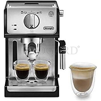 DeLonghi ECP 35.31 Thermoblock Espressomaschine silber/schwarz