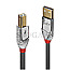 Lindy 36643 Cromo Line USB 2.0 Typ-A/USB 2.0 Typ-B 3m grau