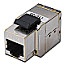 Digitus DN-93906 CAT6A Keystone Modulare Kupplung 2x RJ45 geschirmt silber