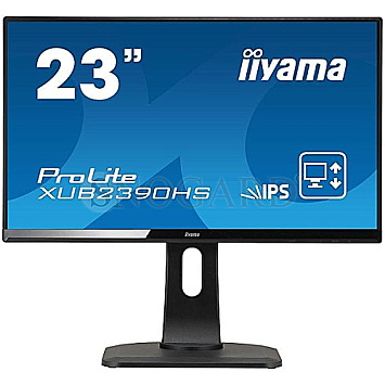 58.4cm (23") Iiyama ProLite XUB2390HS-B1 IPS Full-HD Pivot